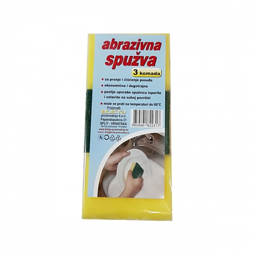 ABRAZIVNA SPUŽVA 3/1