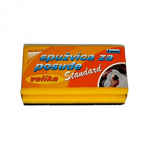 SPUŽVICA ZA POSUĐE STANDARD 1/1 VELIKA