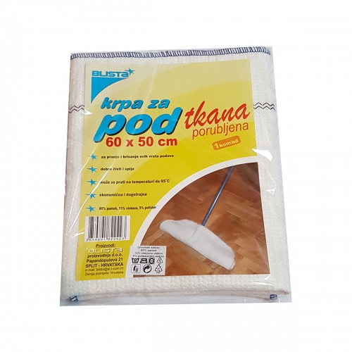 KRPA ZA POD tkana 60×50 porubljena