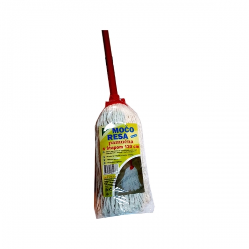 MOČO RESA PAMUČNA + ŠTAP 120 CM